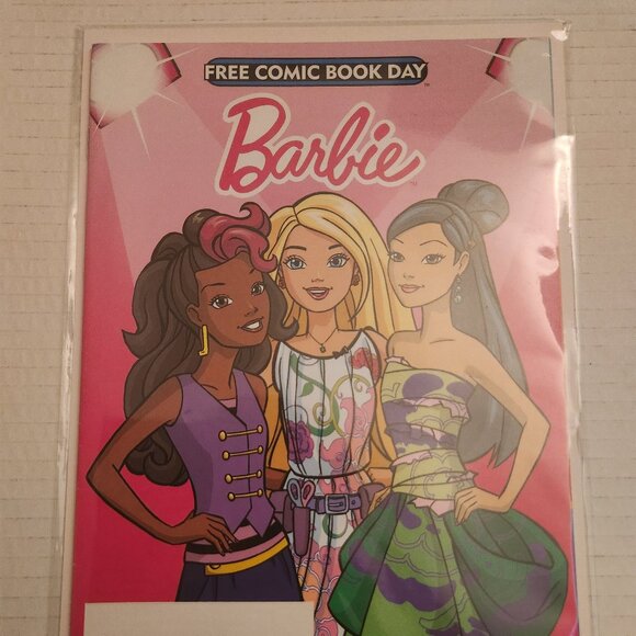 FCBD 2017: Barbie #1 (2017) Papercutz, Unstamped, NM - Picture 13 of 14